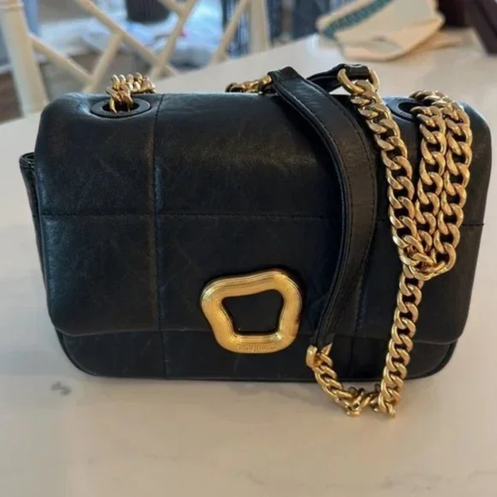 Songmont Mini Wonton Chocolate crossbody bag
